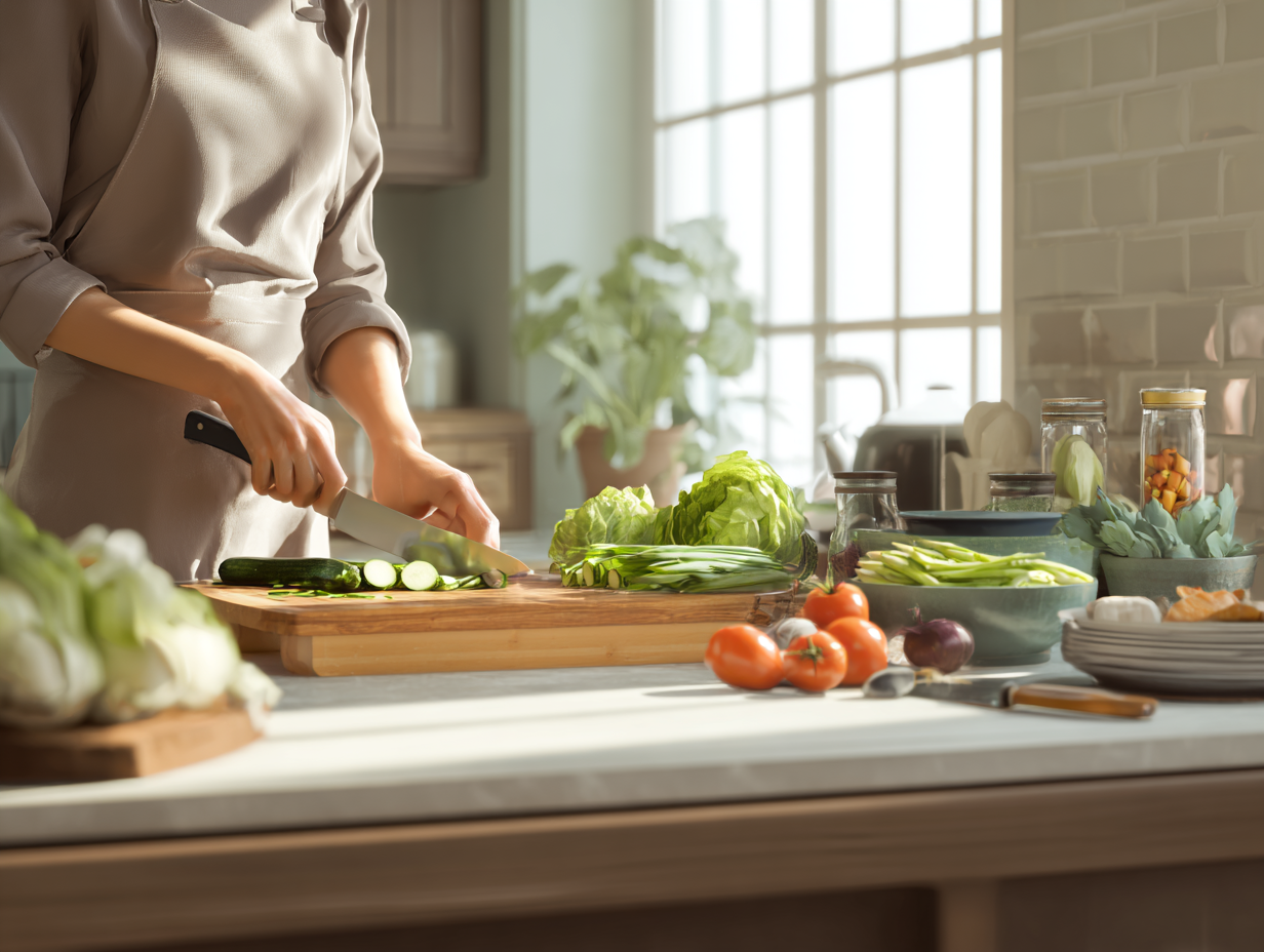 Varietate de alimente nutritive și colorate pe farfurie